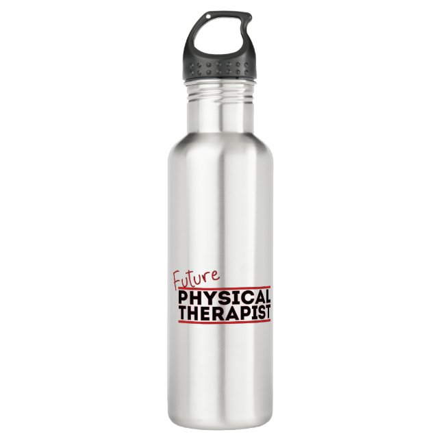 Future Physical Therapist 710 Ml Water Bottle (Front)