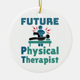 Future Physical Therapist PT Student Ceramic Tree Decoration