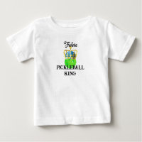 Future Pickleball King Baby Green Ball in Crown