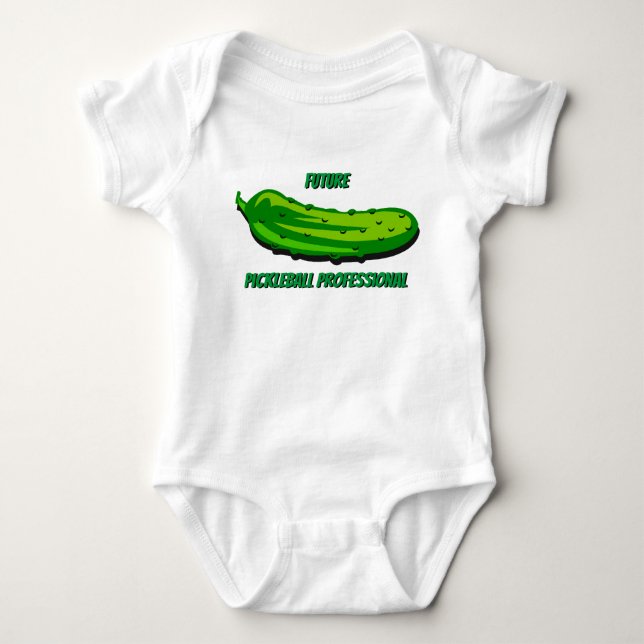 Future Pickleball Professional Baby Bodysuit (Front)