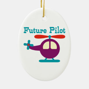 Future Pilot Ceramic Tree Decoration
