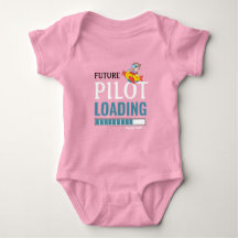 Future Pilot Loading Funny Personalised Unisex