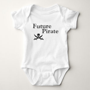 Future Pirate Baby Bodysuit