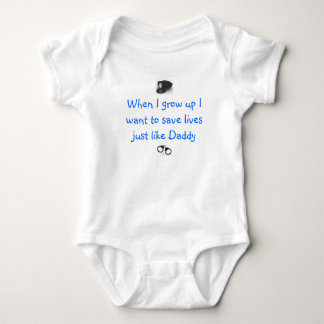 Future Police Officer Baby Bodysuit