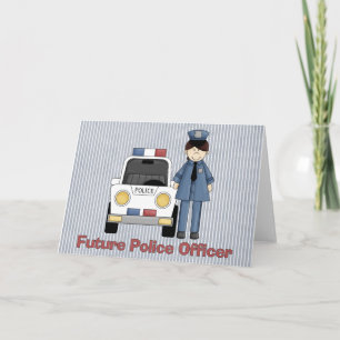 Future Police Officer - Female Card