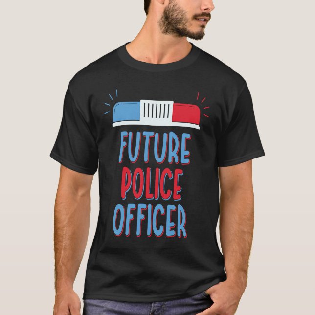 Future Police officer T-Shirt (Front)