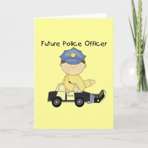 Future Police Officer Tshirts and Gifts Card