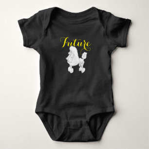 Future Poodle Baby Bodysuit