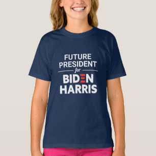 Future President for Biden Harris Custom Text T-Shirt