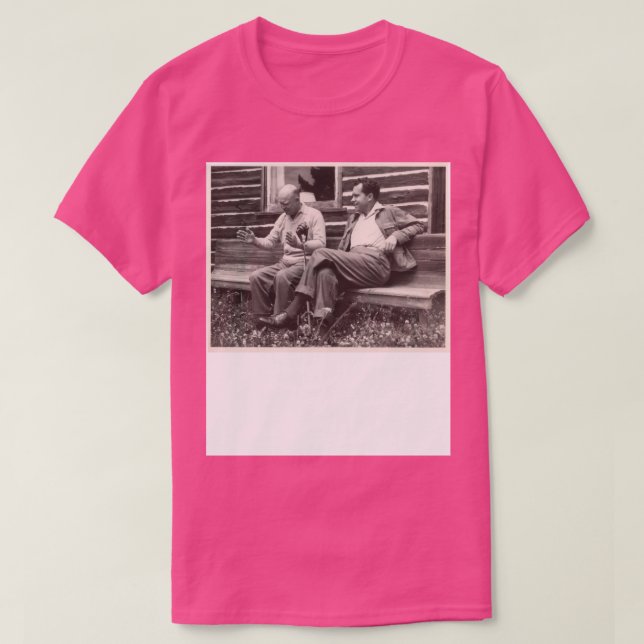 Future Presidents Dwight D Eisenhower and Richard  T-Shirt (Design Front)