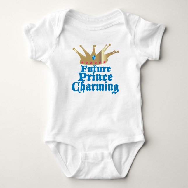 Future Prince Charming Baby Bodysuit (Front)