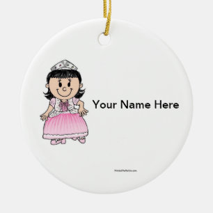 Future Princess - Pink Ceramic Tree Decoration