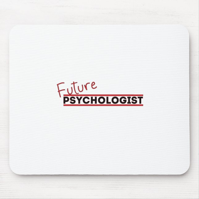 Future Psychologist Mouse Mat (Front)