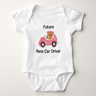 Future Race Car Driver (girl) Baby Bodysuit