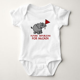 Future Republican McCain Baby Bodysuit