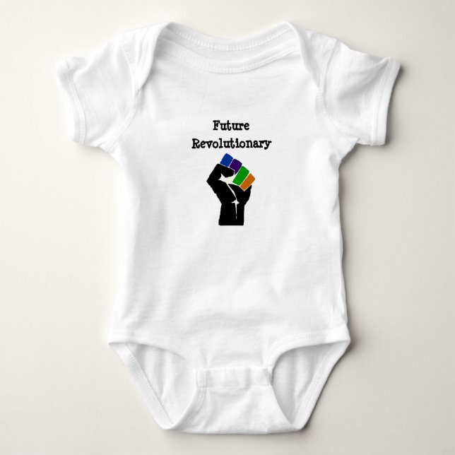 Future Revolutionary Onsie Baby Bodysuit (Front)