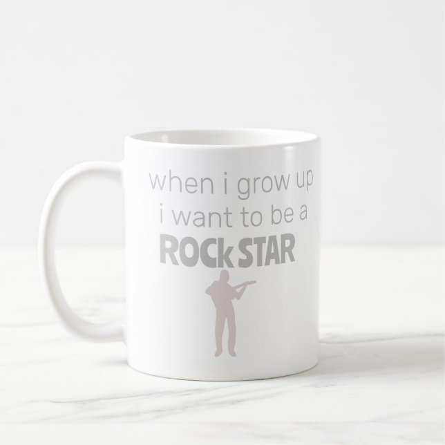 Future Rock Star Coffee Mug (Left)