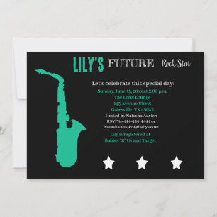 Future Rocker Baby Shower Invitation
