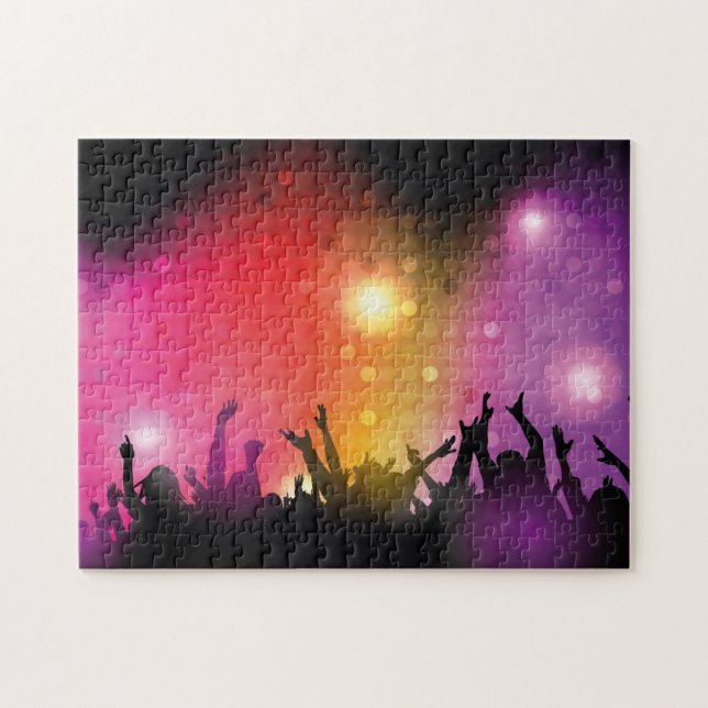 Future Rockstar Concert Jigsaw Puzzle (Horizontal)