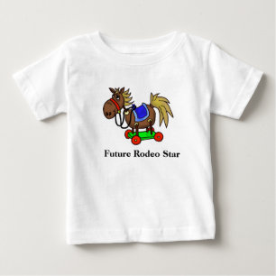 Future Rodeo Star Toy Horse Baby Shirt