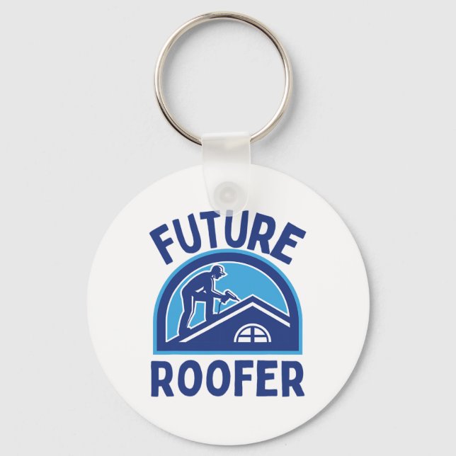Future Roofer  Key Ring (Front)