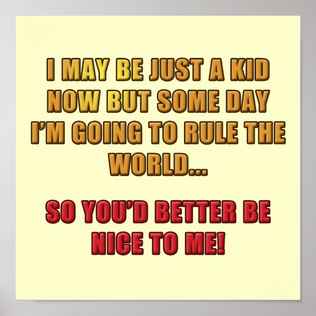 Future Ruler Poster (Front)