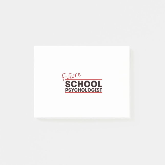 Future School Psychologist Post-it Notes (Front)