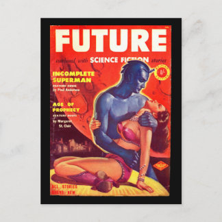 Future Science Fiction 02 (UK)_Pulp Art Postcard