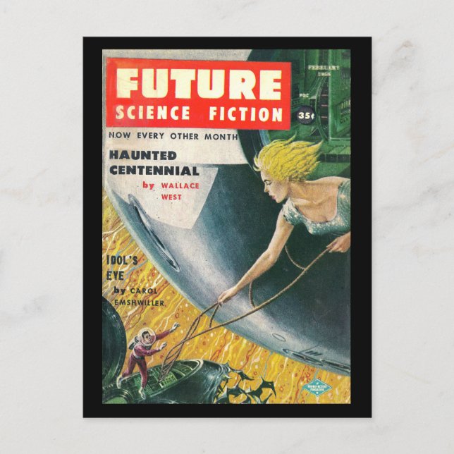 Future Science Fiction 35 [1958-02.Columbia]_Pulp Postcard (Front)