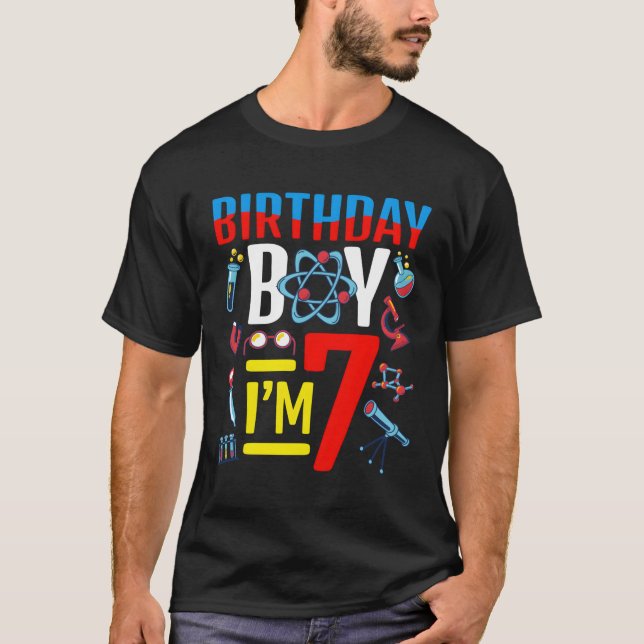 Future Scientist I'M 7 Py T-Shirt (Front)