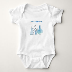 Future Scientist In A Lab Baby Bodysuit