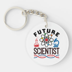 Future Scientist PopSocket Key Ring