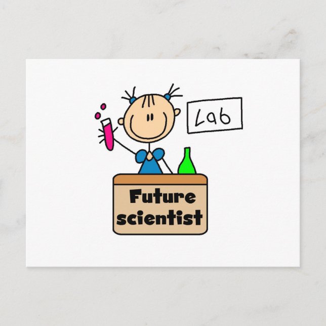 Future Scientist Postcard (Front)