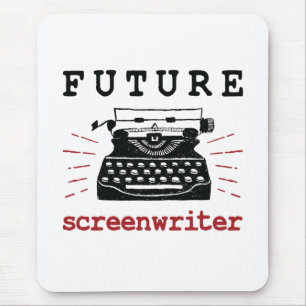 Future Screenwriter Screenplay Writer Movie Film Mouse Mat
