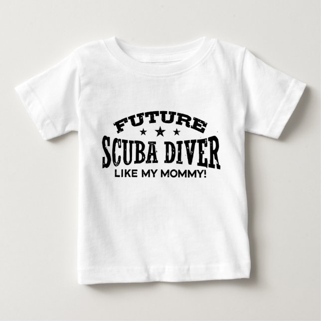 Future Scuba Diver Baby T-Shirt (Front)
