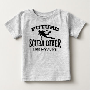 Future Scuba Diver Like My Aunt Baby T-Shirt