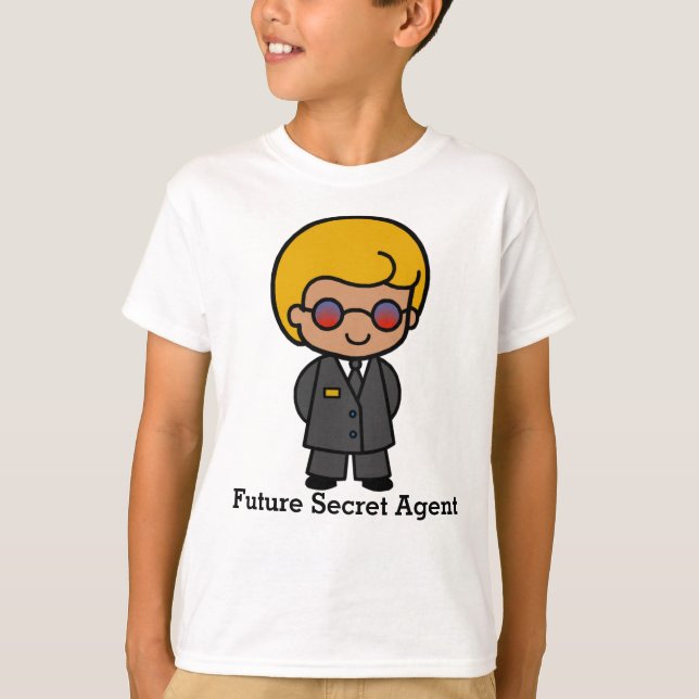 Future Secret Agent Man T-Shirt (Front)