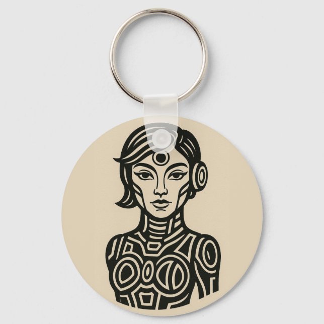 Future Sigils Key Ring (Front)