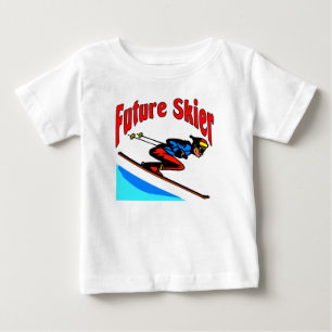 Future Skier Baby T-Shirt