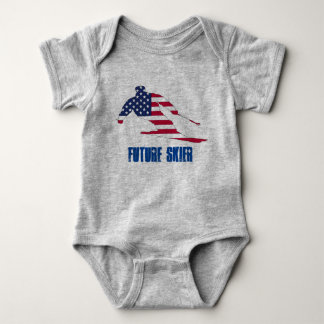 Future Skier Body Baby Bodysuit
