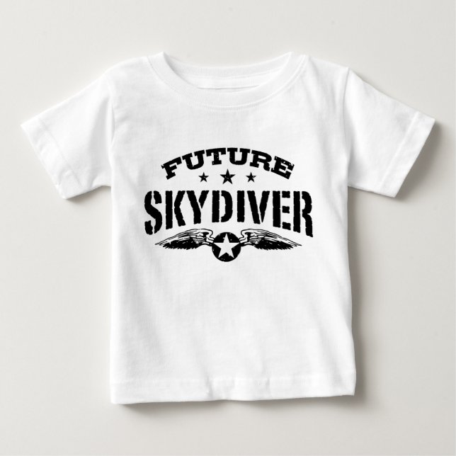 Future Skydiver Baby T-Shirt (Front)