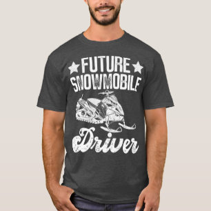 Future Snowmobiler And Future Snowmobile Driver T-Shirt