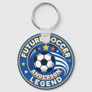 Future Soccer Star Legend Motivation For Youth Key Ring