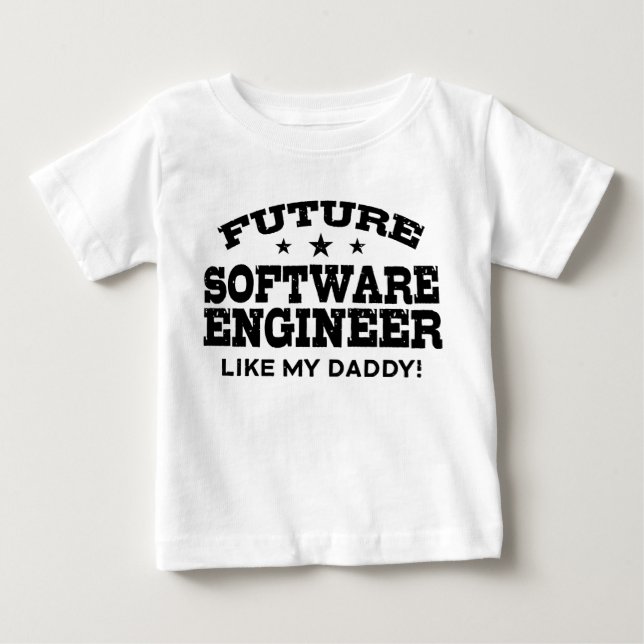 Future Software Engineer Baby T-Shirt (Front)
