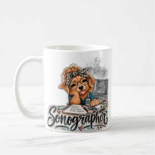 Future Sonographer White Mug - Ultrasound Tech