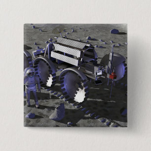 Future space exploration missions 10 15 cm square badge