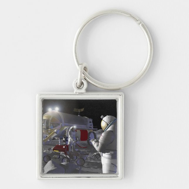 Future space exploration missions 11 key ring (Front)