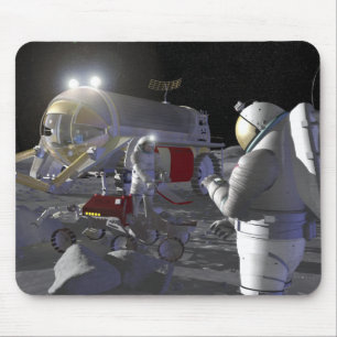 Future space exploration missions 11 mouse mat
