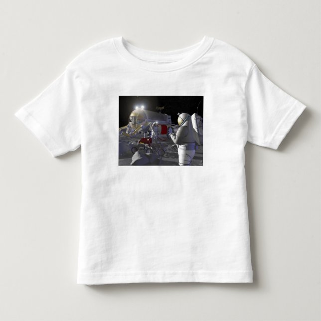 Future space exploration missions 11 toddler T-Shirt (Front)