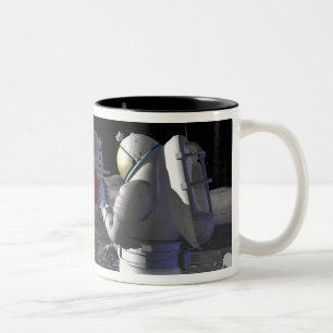 Future space exploration missions 11 Two-Tone coffee mug